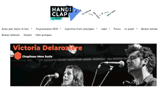 Desktop Screenshot of handiclap.fr